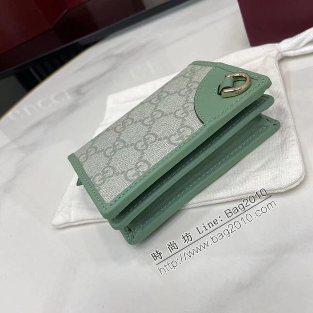 Gucci專櫃古馳最新款短夾錢包翻蓋短錢夾 jh2773型號：820692